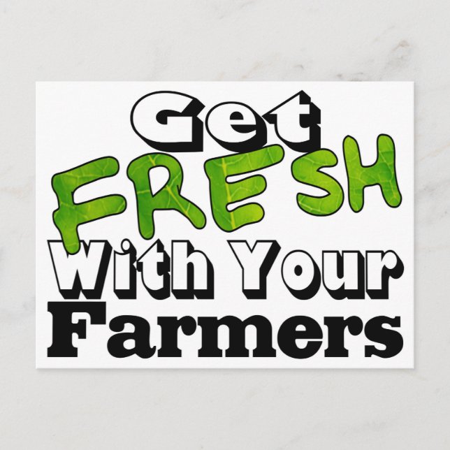 Hol dir Farmer Frisch Postkarte (Vorderseite)