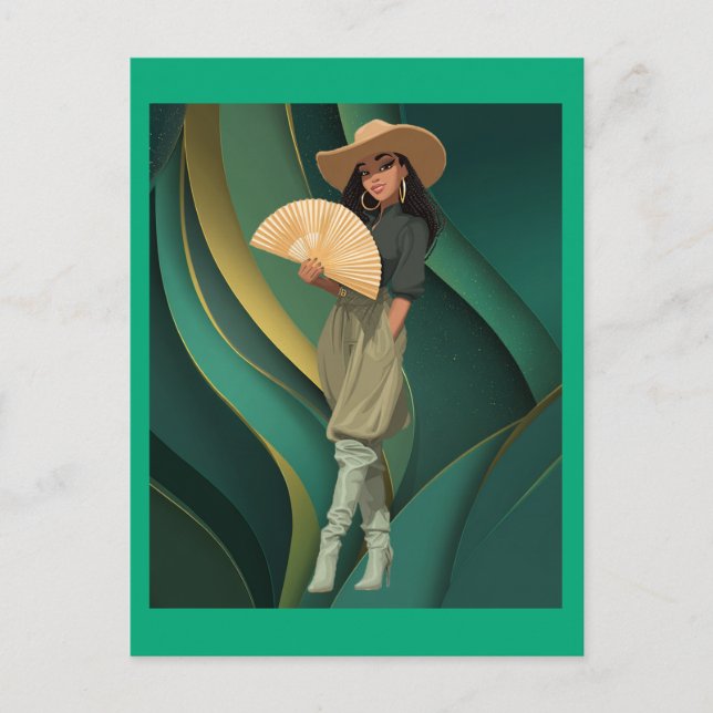 HOL ES DIR, MÄDCHEN #2 POSTKARTE (Vorderseite)