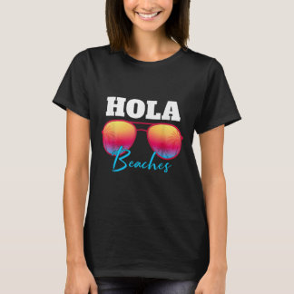Hola Beaches Sommerurlaub Hawaii T-Shirt