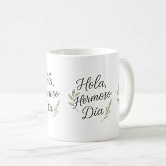 Hola Hermoso Día – Caligrafía Orgánica & Botánica  Kaffeetasse