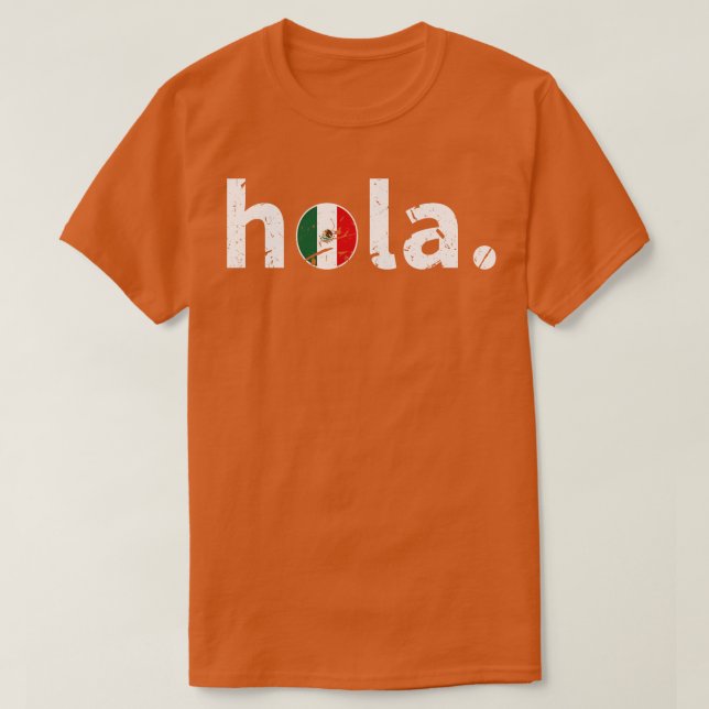 Hola Mexican T-Shirt (Design vorne)