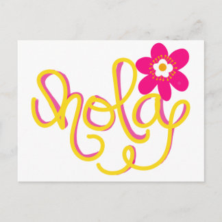 Hola Postkarte