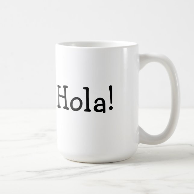 Hola Schale Kaffeetasse (Rechts)