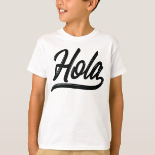 Hola Script (schwarz) T-Shirt