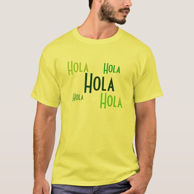 Hola T Yello T-Shirt (Vorderseite)