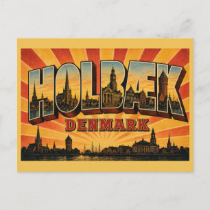 Holbæk Dänemark Kirche Postkarte