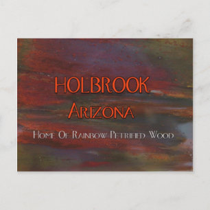 Holbrook Arizona Pet Wood Postcard Postkarte