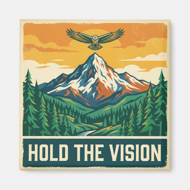 Hold The Vision Magnet (Vorne)
