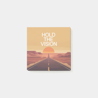 Hold The Vision Post-it Klebezettel
