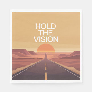 Hold The Vision Serviette