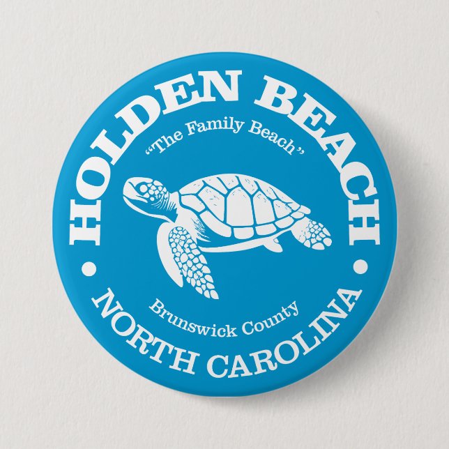 Holden Beach (Meeresschildkröte) Button (Vorderseite)