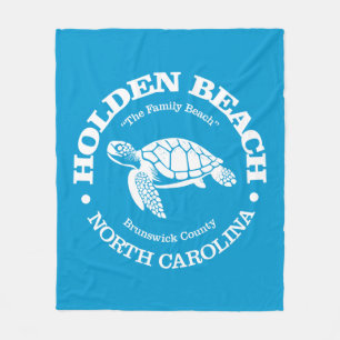 Holden Beach (Meeresschildkröte) Fleecedecke