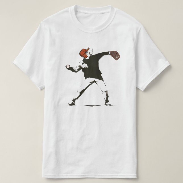 Holden Caulfield, Blumen-Bomber T-Shirt (Design vorne)