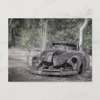 Holden FJ Ute Auto lebt ewig Postkarte