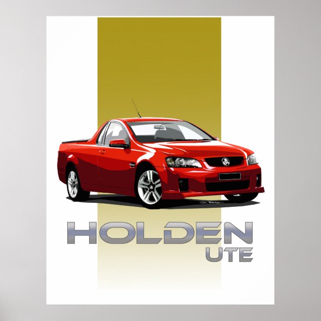 Holden Ute Poster (Vorne)