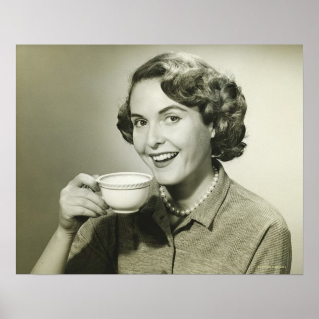 Holding-Cups für Frauen Poster (Vorne)