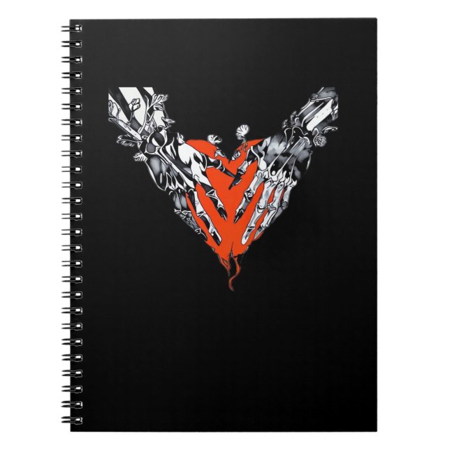 Holding Heart Classic Notizblock (Vorderseite)