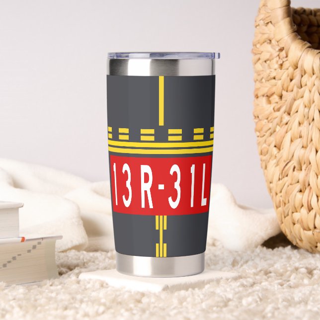 Holding Point Marking 13R-31L Thermobecher (Wohnzimmer)