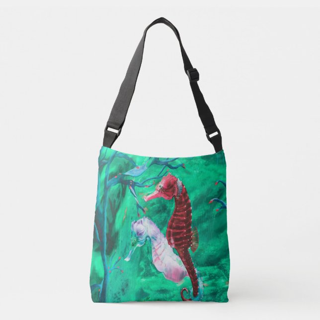 Holding-Schwanz-Crossbody-Beutel Tragetaschen Mit Langen Trägern (Vorderseite)