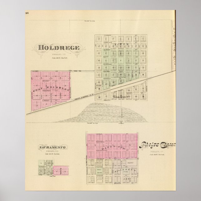 Holdrege, Nebraska Poster (Vorne)