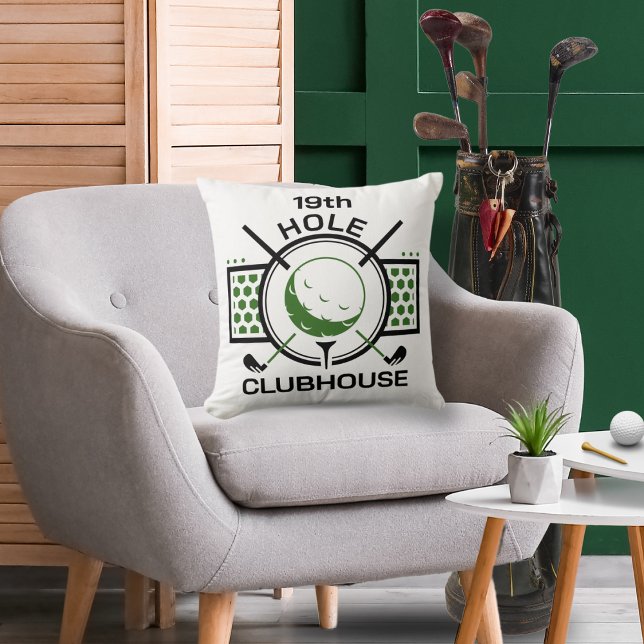 Hole Clubhouse Golf Kissen (Von Creator hochgeladen)