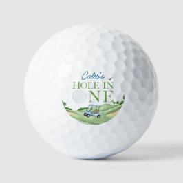 Hole In One Golf Boy First Birthday Par-Tee Golfball