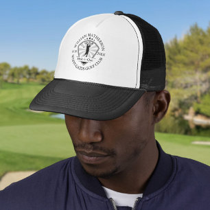 Hole in One klassisches personalisiertes Golf Truckerkappe