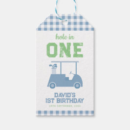 Hole in One Par Tee Boy Birthday Thankyou Geschenkanhänger