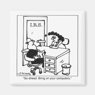 Holen Sie auf Ihre IRS-Computer Magnet