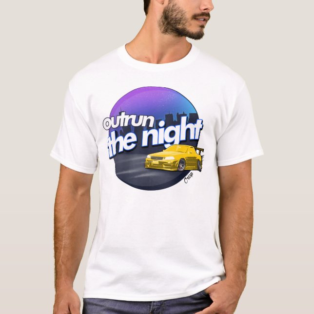 Holen Sie die Nacht über T-Shirt (Vorderseite)
