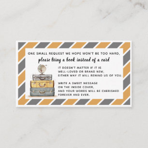 Holen Sie ein Buch anstelle des Begleitkarte