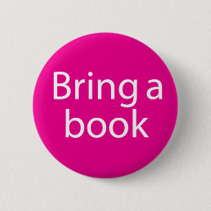 Holen Sie eine Buch-Magenta Button
