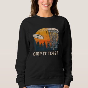 Holen Sie es auf It Disk Golf Sports Golfer Sport Sweatshirt