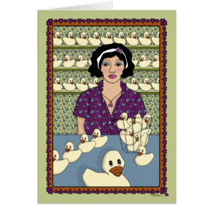 Holen Sie Ihre Enten in eine Row_A_Greeting-Karte