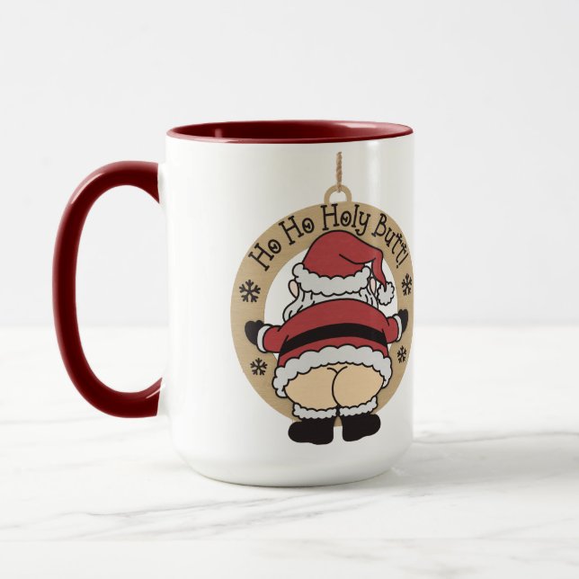 Holen Sie Ihre Jingle Glocken in einem Winkel! Tasse (Links)