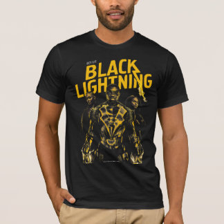 Holen Sie Lit - Schwarzes Blitz T-Shirt