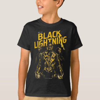 Holen Sie Lit - Schwarzes Blitz T-Shirt
