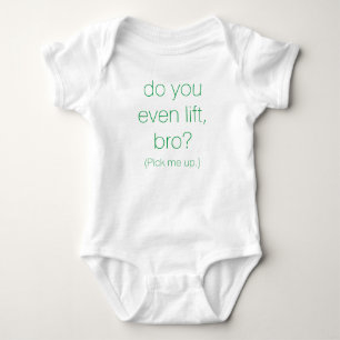 "Holen Sie mich." ab Baby-Pullover Baby Strampler