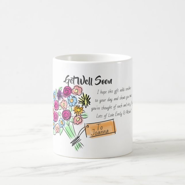 Holen Sie sich bald ein gutes Geschenk - Personali Kaffeetasse (Mittel)
