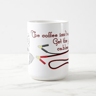 Holen Sie sich den Jumper Cables Mug Kaffeetasse