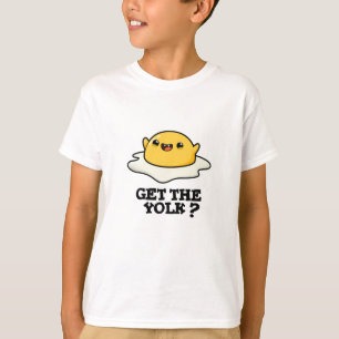 Holen Sie sich den Yolk Funny Egg Joke Pub T-Shirt