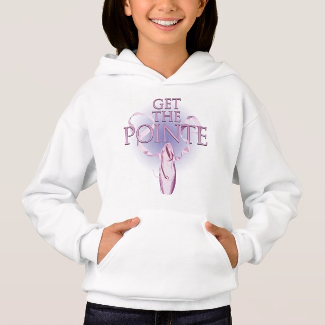 Holen Sie sich die Pointe (Tanz) Hoodie (Vorderseite)