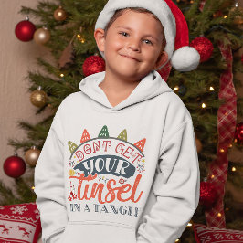 Holen Sie sich Ihre Tinsel nicht in einem zwielich Hoodie