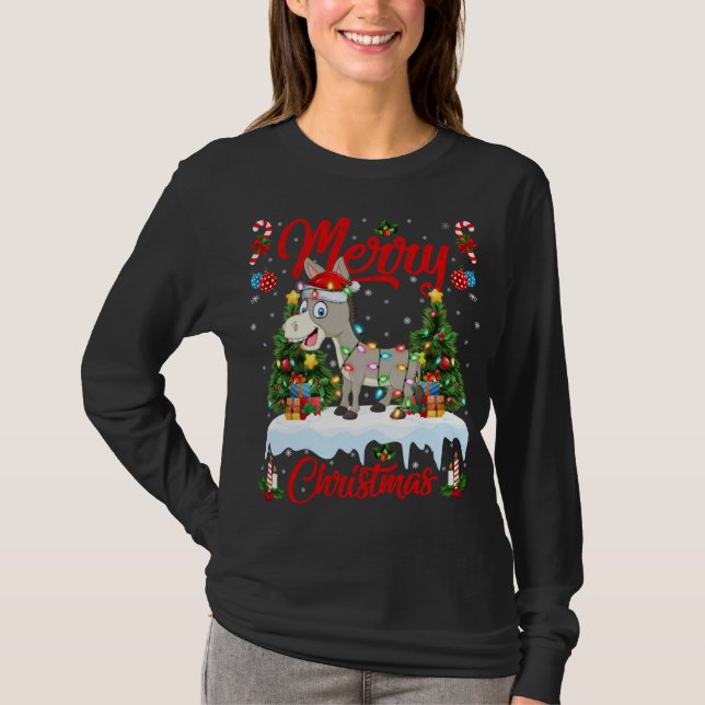 Holen Sie sich Ihre Tinsel nicht in einen Winkel T-Shirt (Vorderseite)