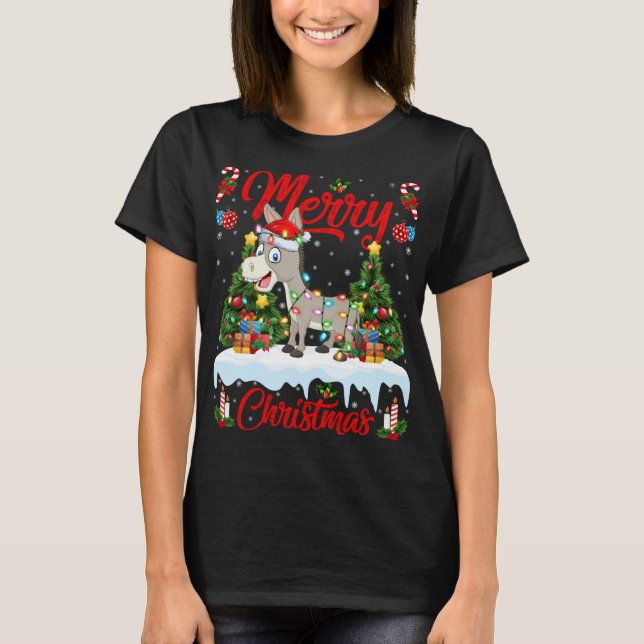 Holen Sie sich Ihre Tinsel nicht in einen Winkel T-Shirt (Vorderseite)