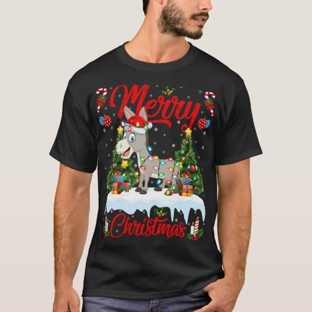 Holen Sie sich Ihre Tinsel nicht in einen Winkel T-Shirt (Vorderseite)
