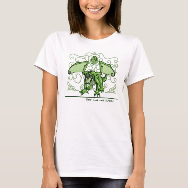 Holen Sie sich Ihren eigenen Drachen ~ Jade Flora  T-Shirt (Vorderseite)