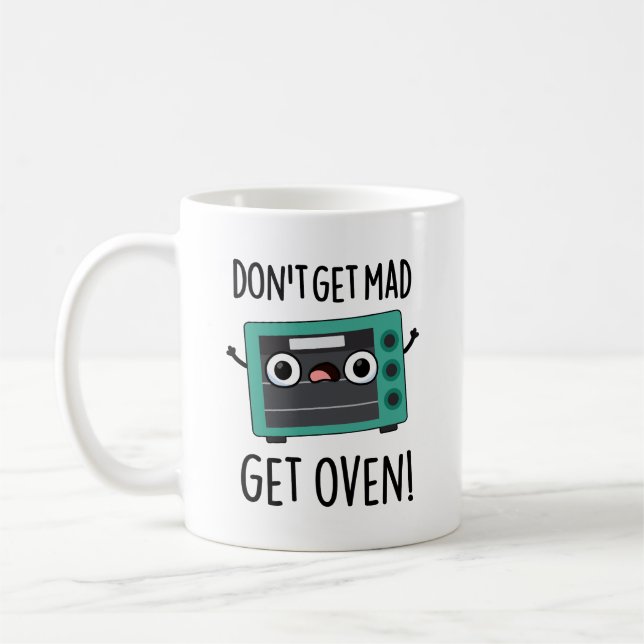 Holen Sie sich nicht Mad einen lustigen Phrase-Pub Kaffeetasse (Links)