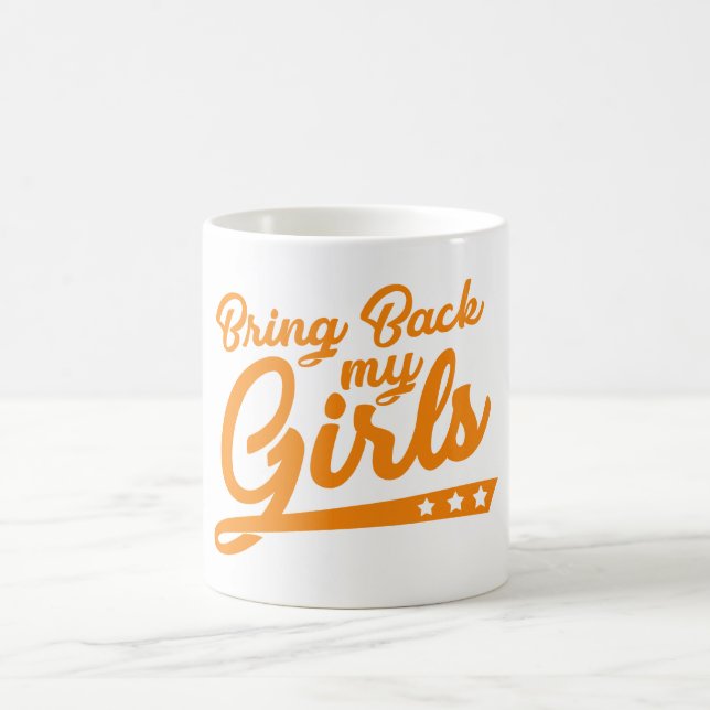 Holen Sie zurück meinen Mädchen Tasse (Mittel)