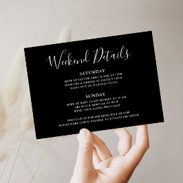 Holen wir uns das Wild Weekend Detail Leopard Bach Einladung